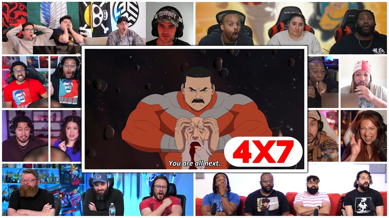 Invincible Season 4 Episode 7 MEGA Reaction Mashup