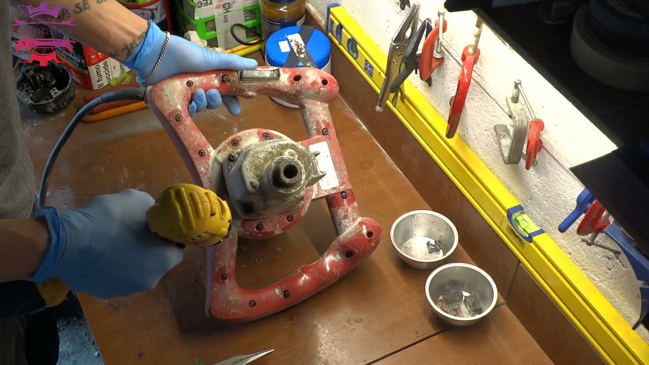 Rurmec mx 10 mixer restoration (miscelatore) Tutorial