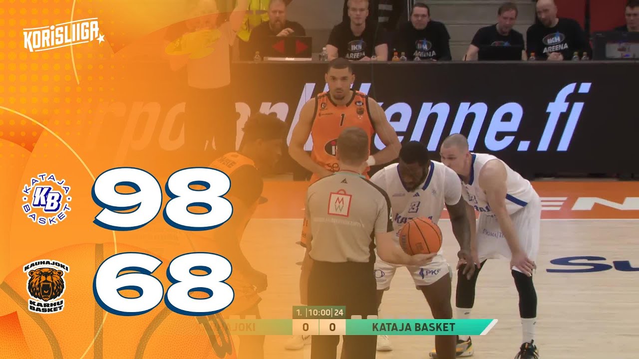 Kauhajoki vs. Kataja Basket - Game Highlights