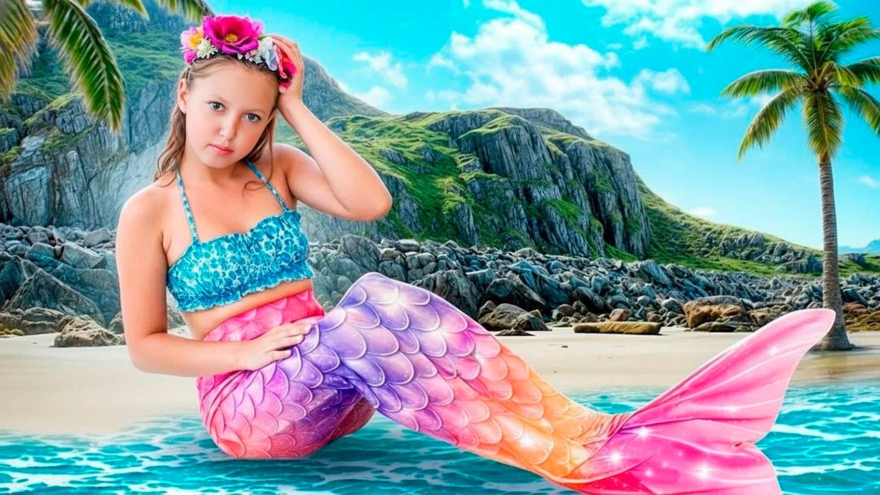 Amelka s-a TRANSFORMAT ÎNTR-O SIRENĂ! Vrăjitoarea cea rea ​​i-a vrăjit pe adolescenți!