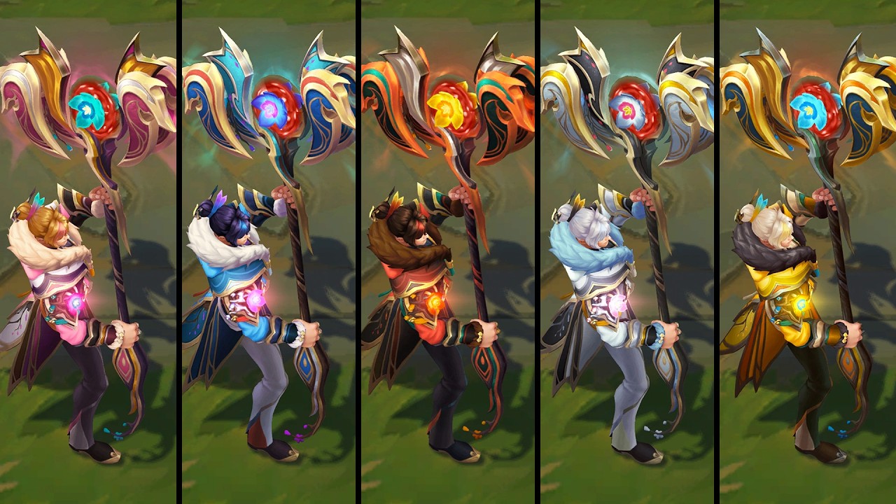 All Petals of Spring Jayce Chromas (League of Legends)