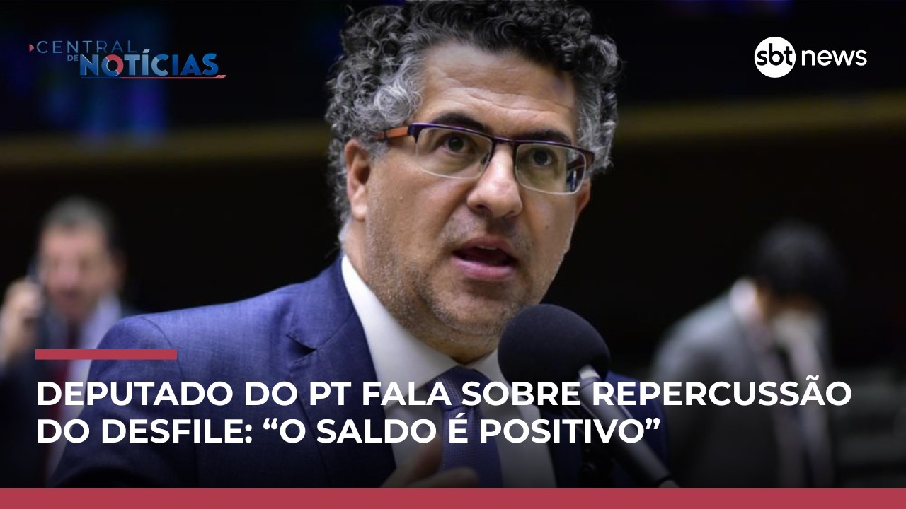 Alencar Santana comenta homenagem a Lula na Sapucaí | #CentralDeNotícias