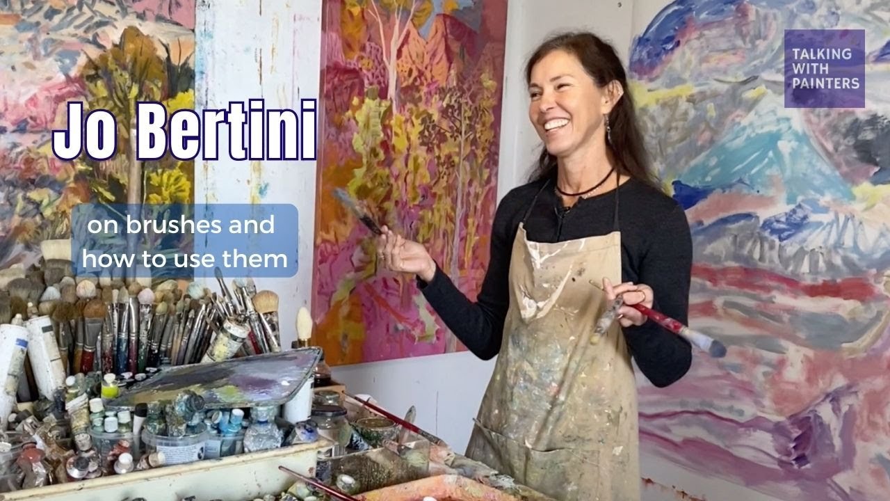 Jo Bertini talks with Maria Stoljar about brushes and how to use them