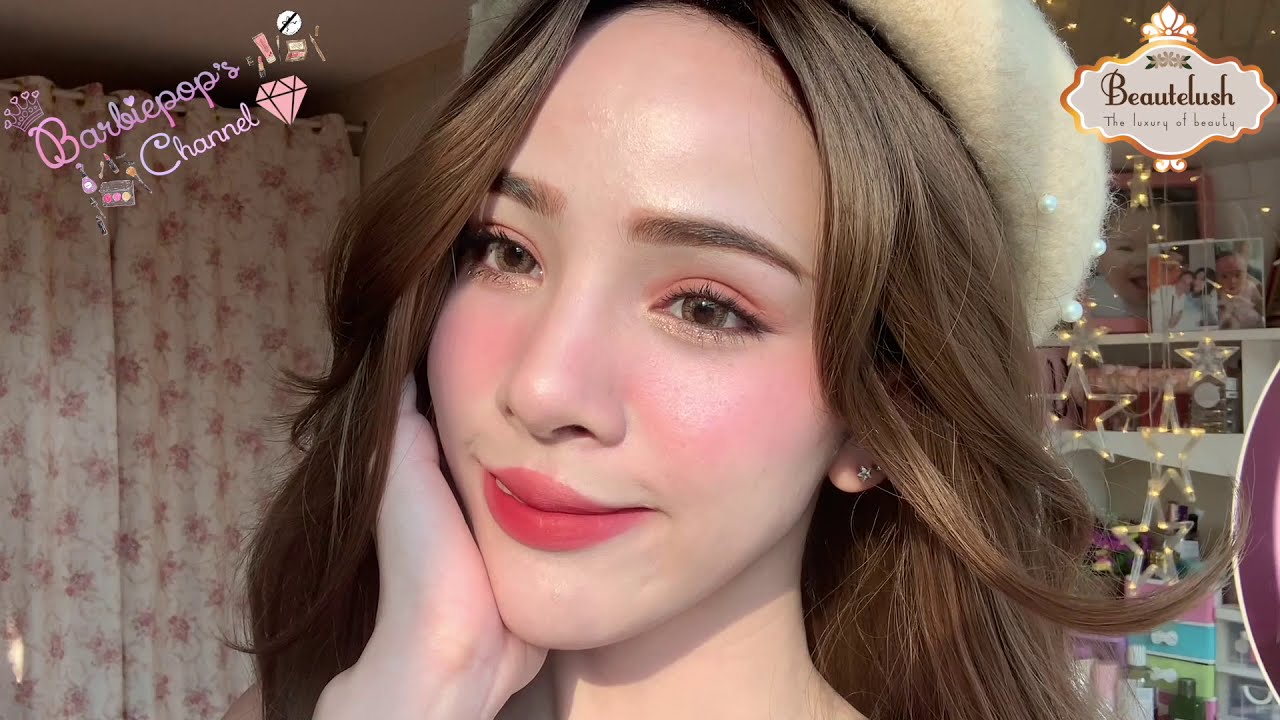 BARBIEPOP's : แต่งหน้าสไตล์เกาหลี โทนแดงบ่มแดด (แดงมั้ยต้องดู)