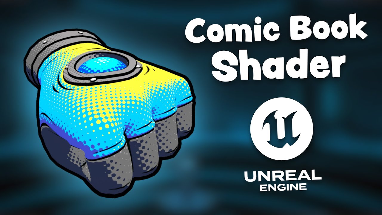 How I made a stylized comic book shader in Unreal Engine 5