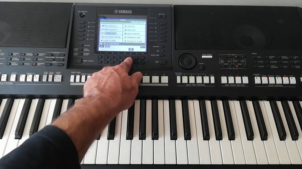 YAMAHA A2000 ONE TOUCH SETTİNG NASIL AYARLANIR YANİ OTS TUŞLARIINA SES ATAMA NASIL YAPILIR