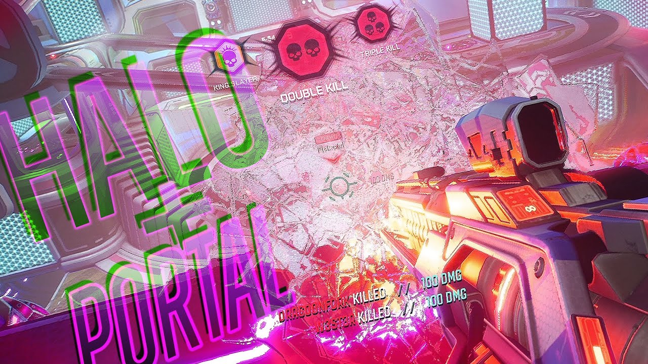 THIS GAME IS AWESOME (SPLITGATE BETA) -Gun game, Instagib-