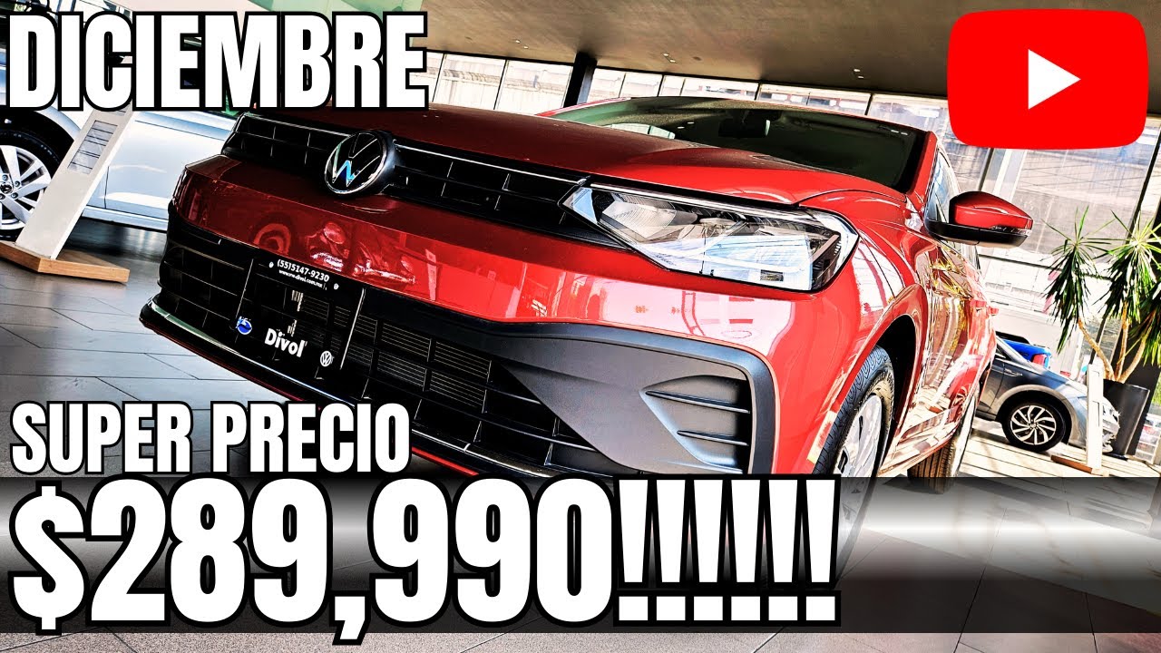 VOLKSWAGEN VIRTUS TRENDLINE ESTANDAR 2025 SUPER PRECIO ESPECIAL FINANCIADO RESEÑA DICIEMBRE