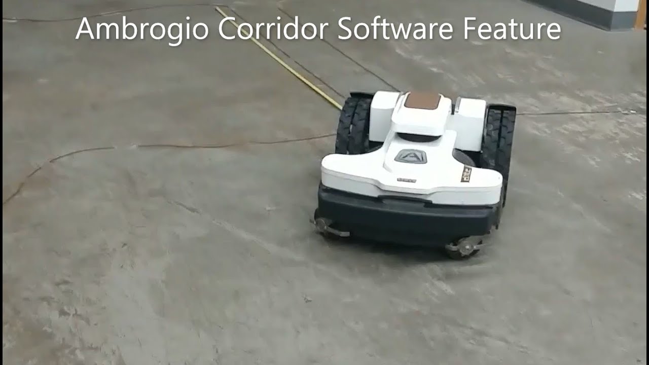 How to Make the Ambrogio Robot Lawn Mower Cross a Driveway