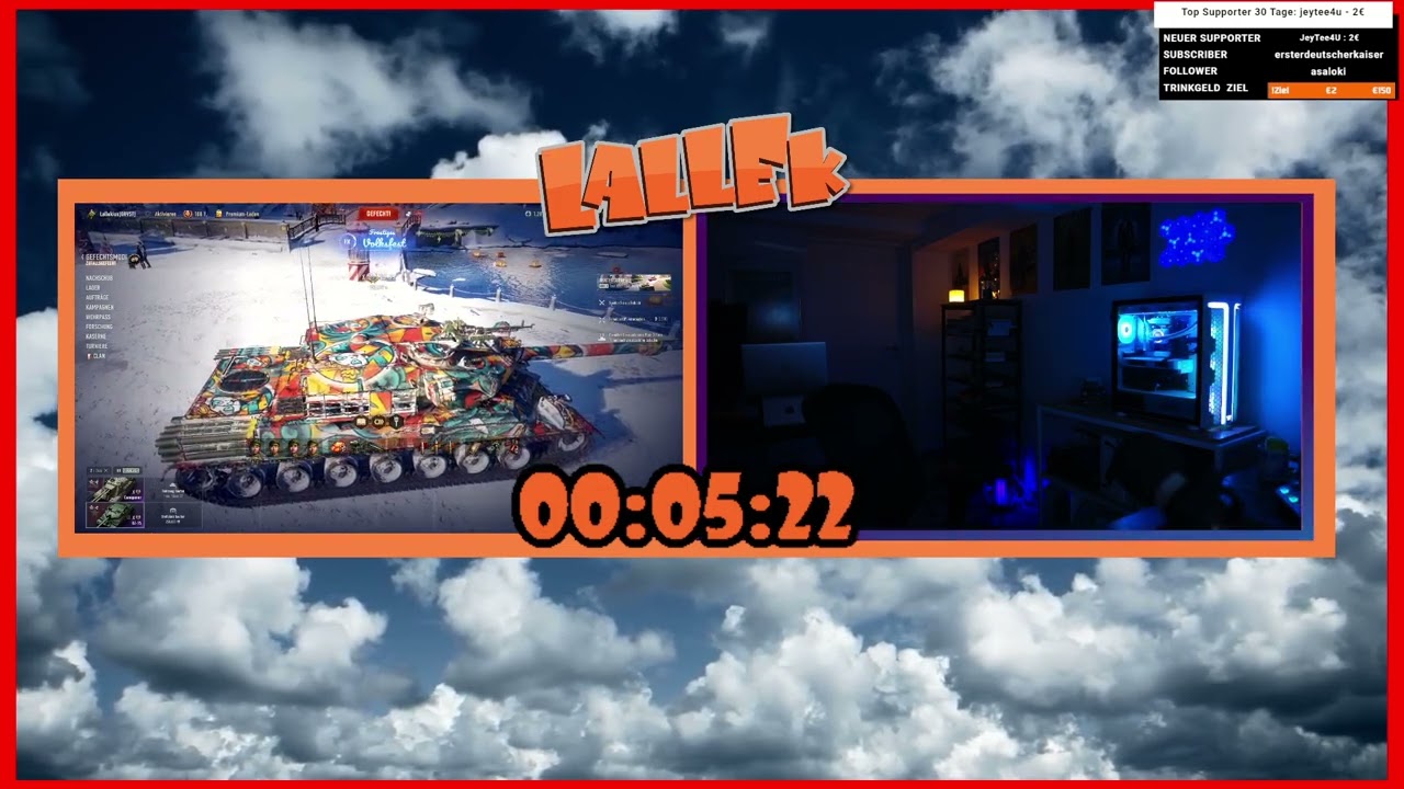 😍 Der Dienstag ist ein toller Tag - hier gibt es freundliches, salzarmes Panzerfahren