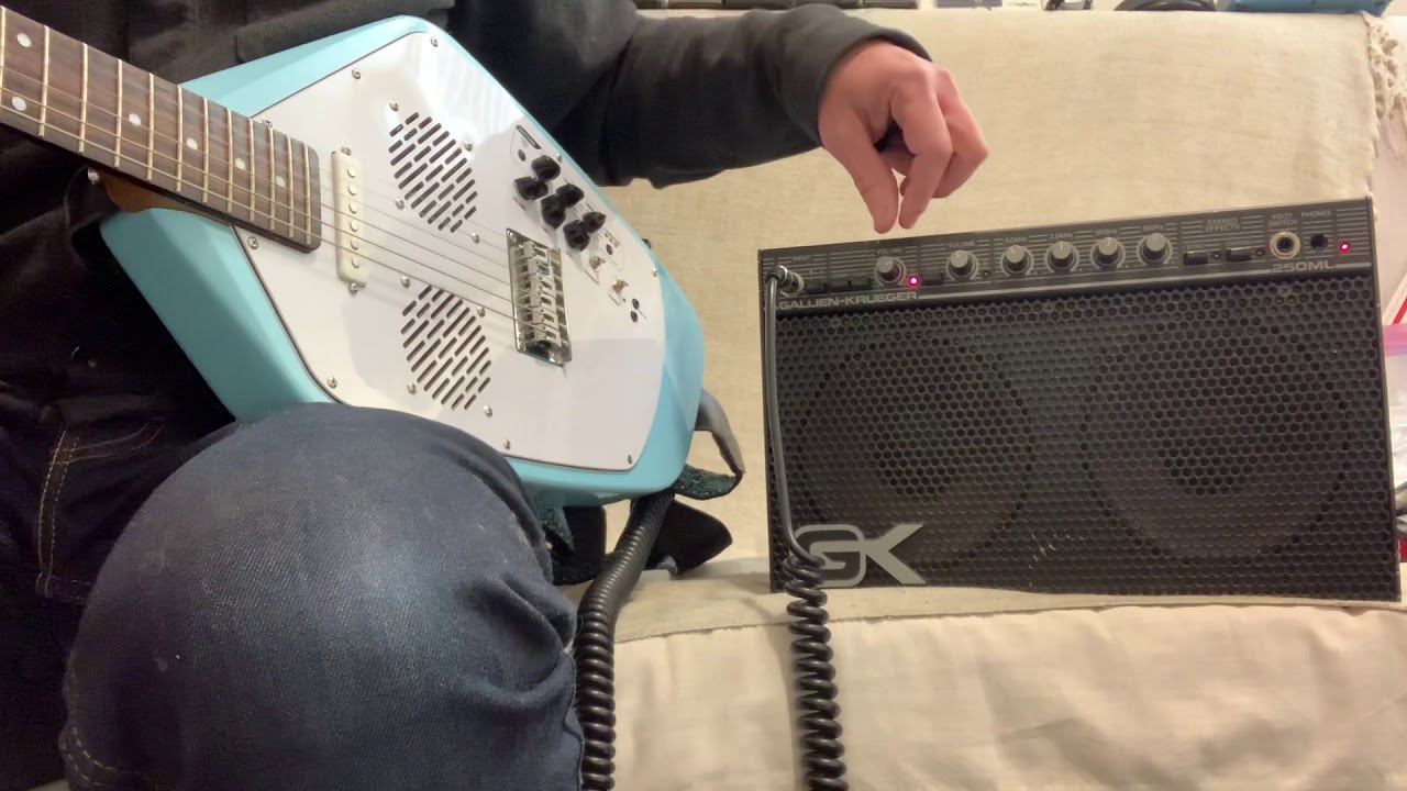 Gallien Krueger GK 250ML 100 Watt Stereo Combo Amp USA / Works Needs Repair TLC
