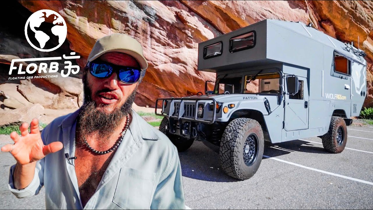 Veteran Built The Toughest Camper Ever!