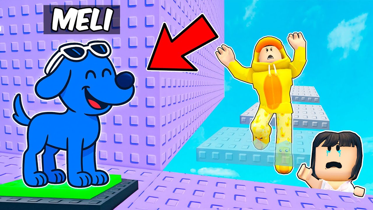 Me Hice Pasar por PERRO en la TORRE MÁS TÓXCA de Roblox!