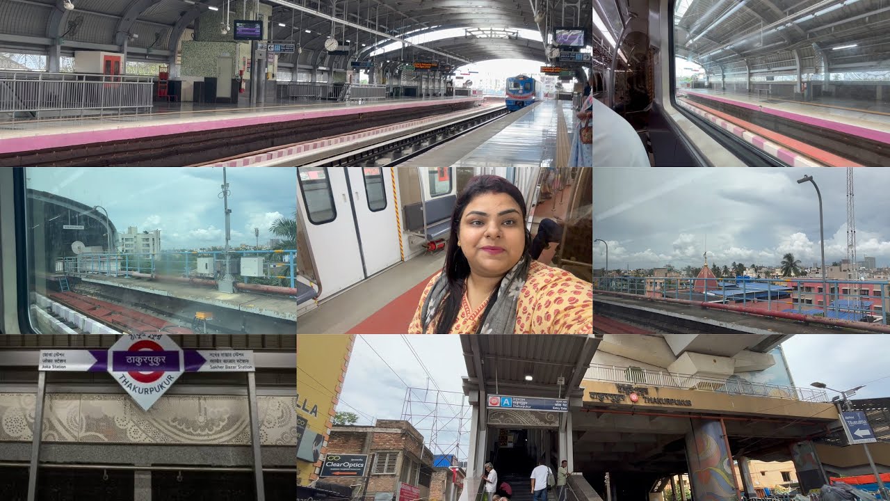 Thakurpukur to Majerhat Metro || Purple Line || Kolkata Metro