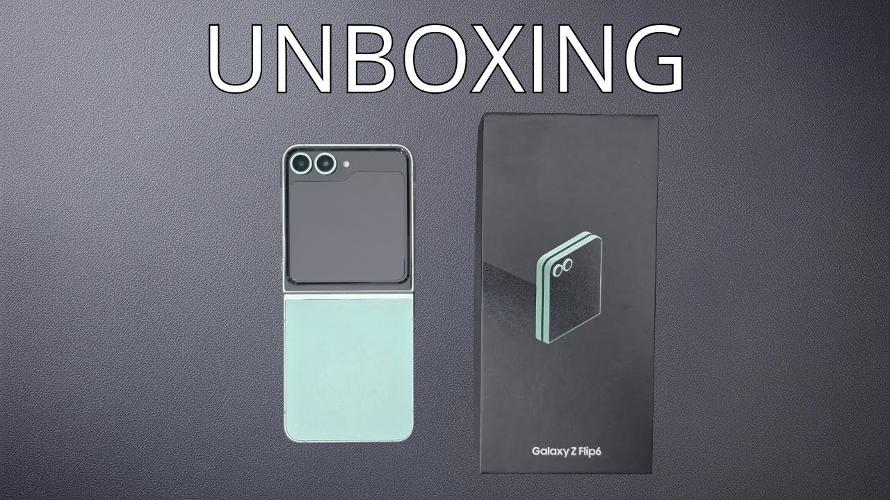 Samsung Galaxy Z Flip 6 Unboxing!