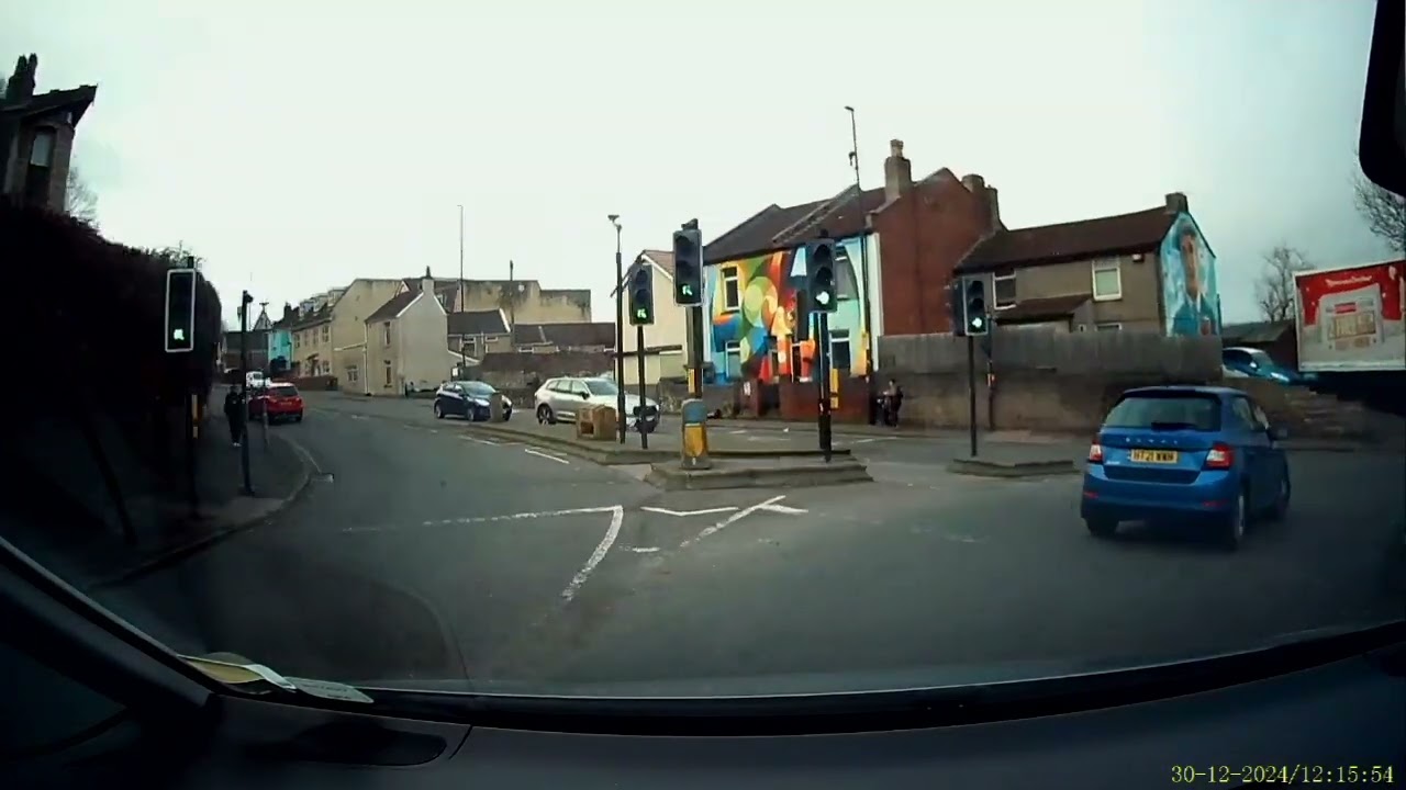 Dashcam Driving To Cribbs Causeway Through Bristol