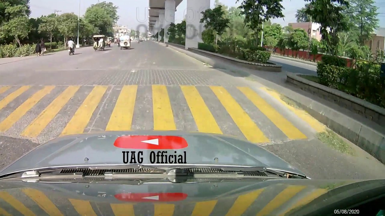 Lahore city view 2020 | UAG Official | Shalimar link Rd to Co-operative Store - Chowk |Music| VLOG 5