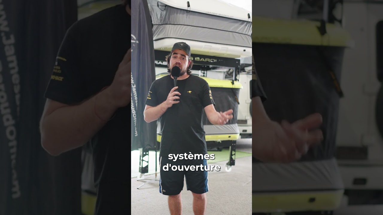 OUTBACK IMPORT // Salon du Tout-Terrain et du Voyage 2025 à Valloire - Tentes de toit JAMES BAROUD