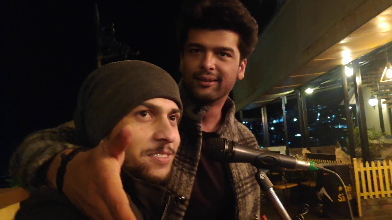 Live at cafe Shimla times with 👍Kushal Tandon and jyòti Rajput,
