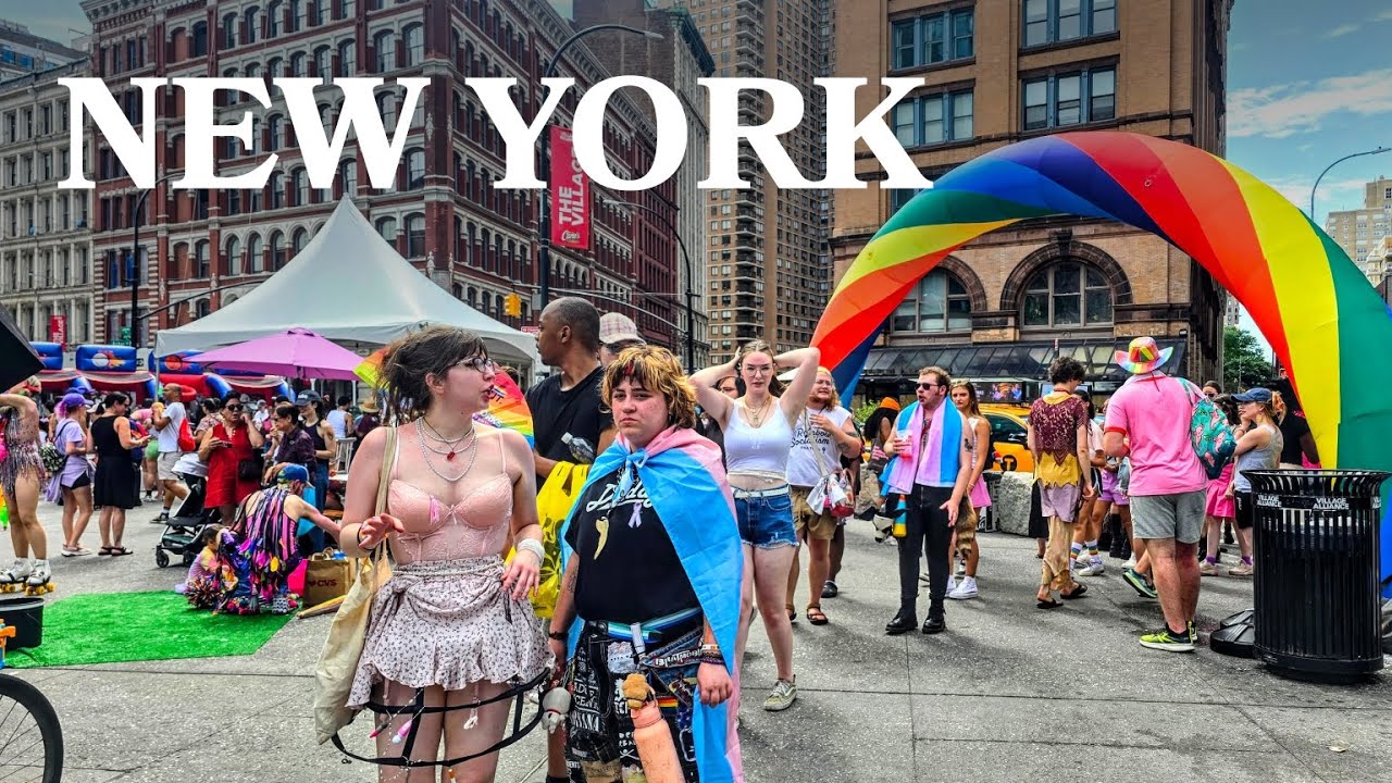 NYC Pride Festival and Pride Day Celebration 🏳️‍🌈 Washington Square Park