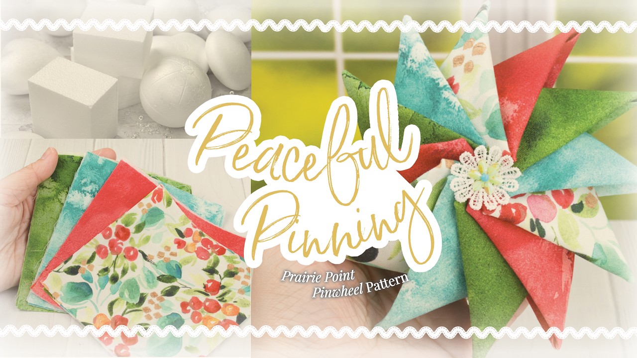 Спокойное плетение булавками - Расслабляющая музыка для рукоделия - Без разговоров Prairie Point ...