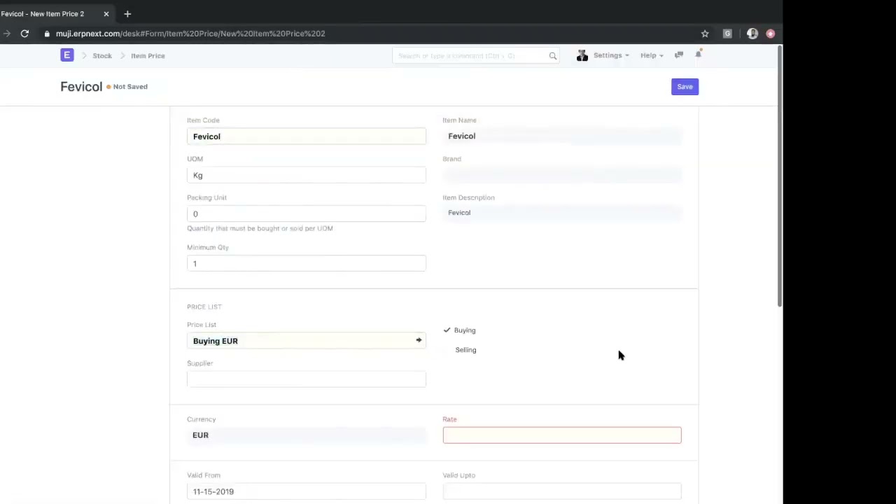 ERPNext   Price List and Item Price   Webinar