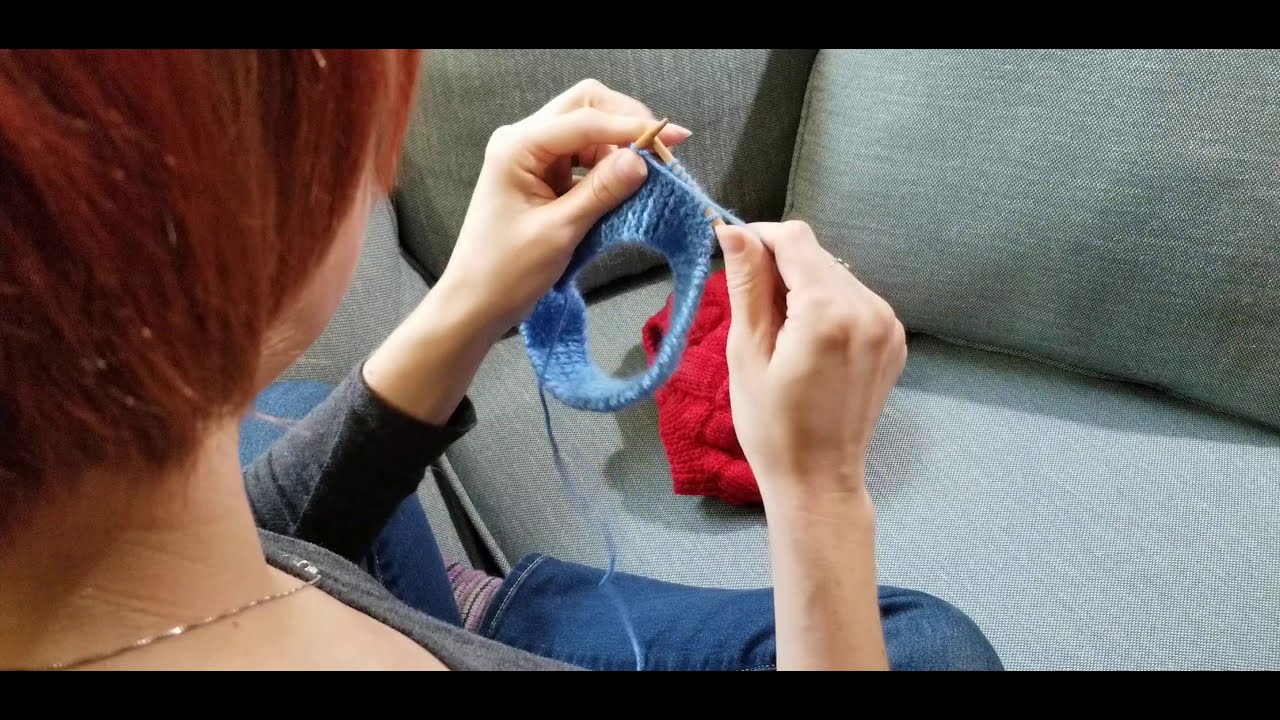 Entrelac in the Round- Foundation Triangles (Video 2)