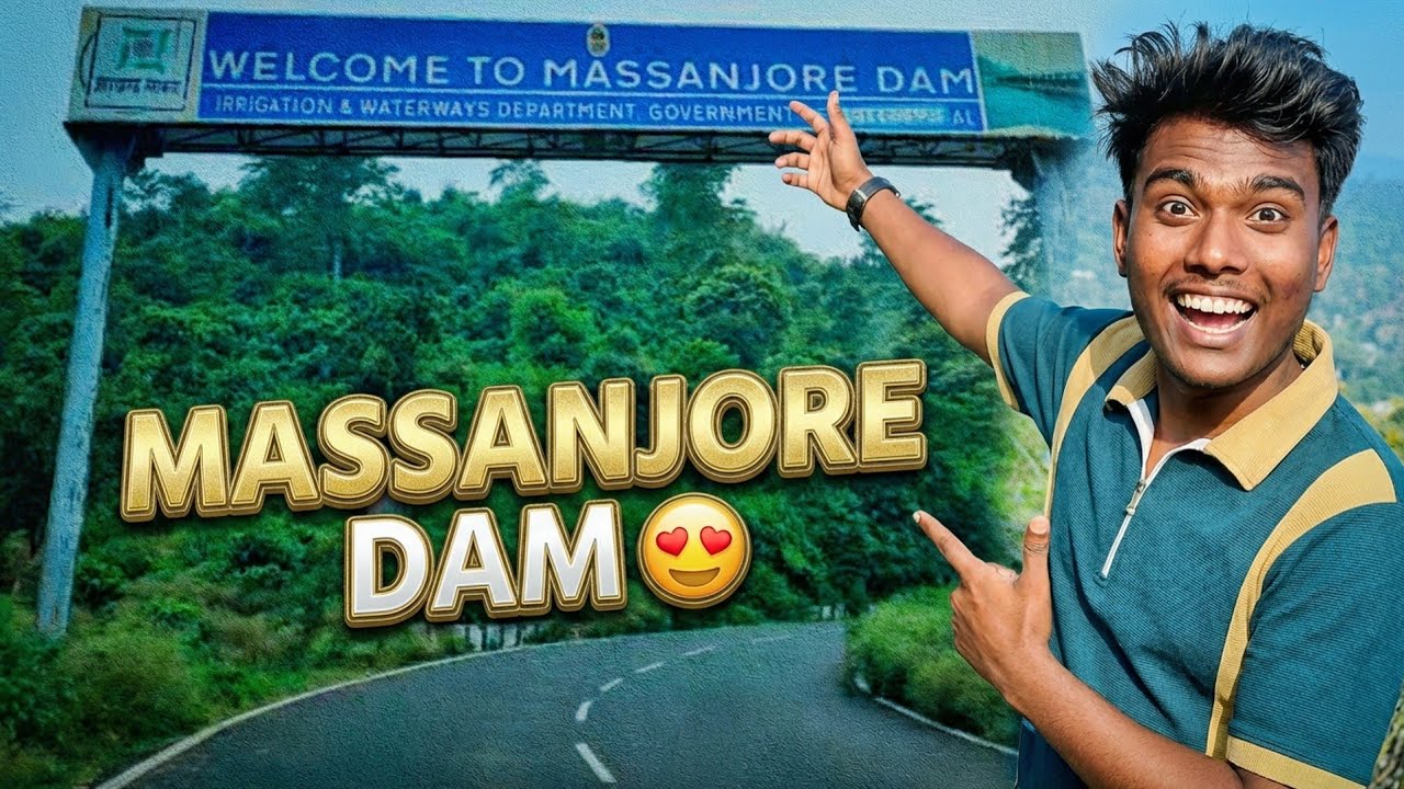 Massanjore Dam Jharkhand ka sabse sunder nazara|| 😍319