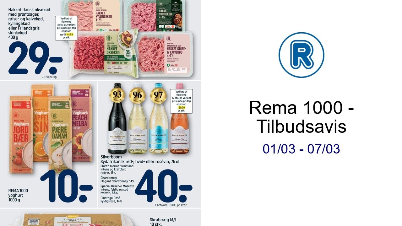 Rema 1000 - Tilbudsavis 01/03 - 07/03