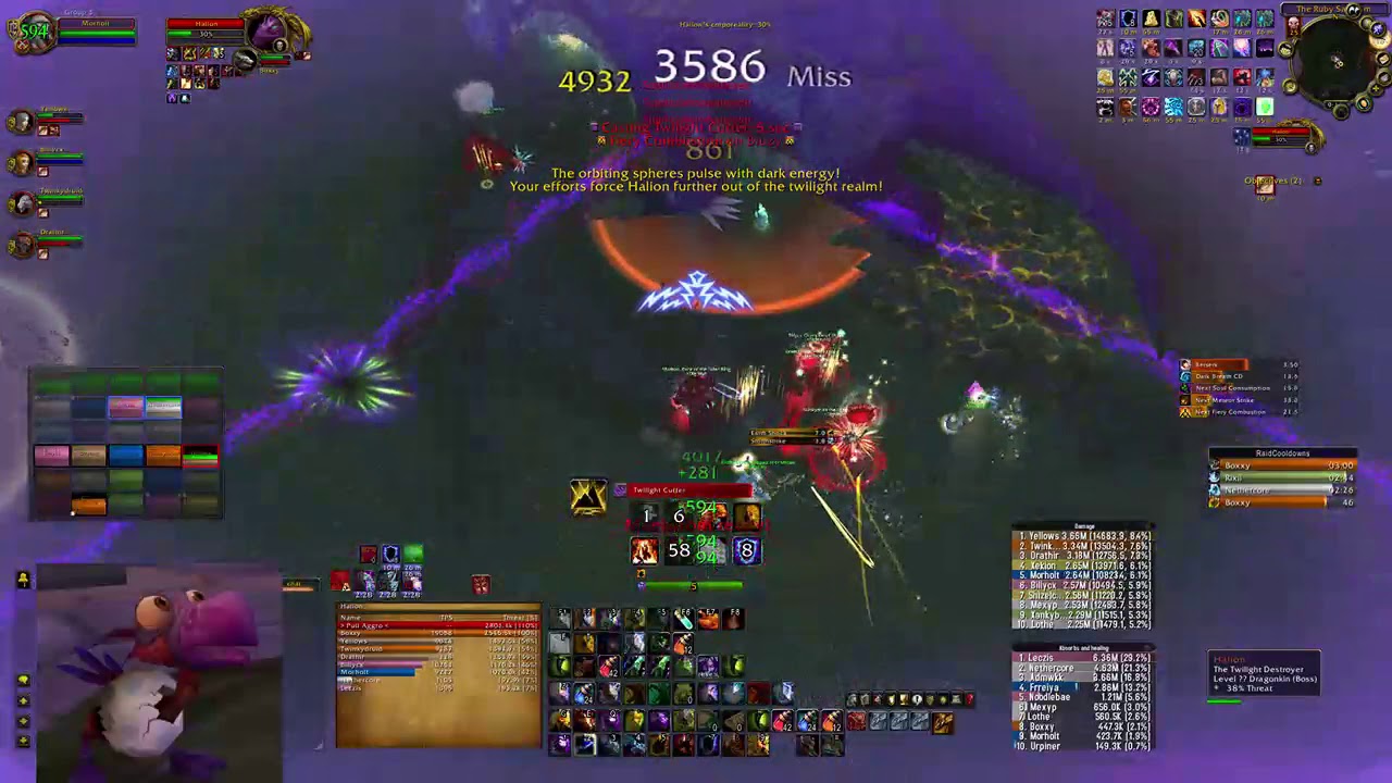 WoW Wotlk Dignity Ruby Sanctum 25 Heroic Enha Shaman PoV