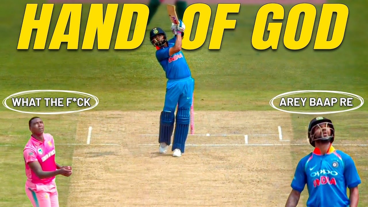 Decoding Virat Kohli ‘Hand of God’ Shot in Cricket.