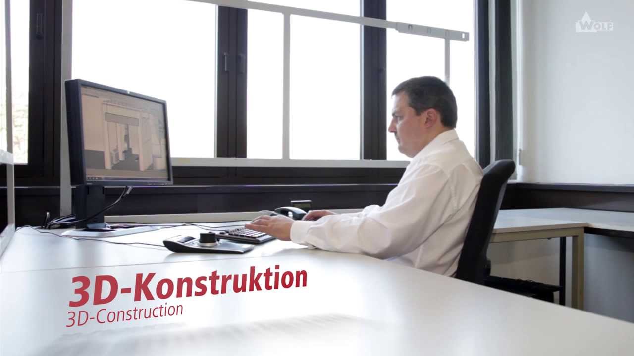 WOLF: 3D-Konstruktion - Lackieranlage