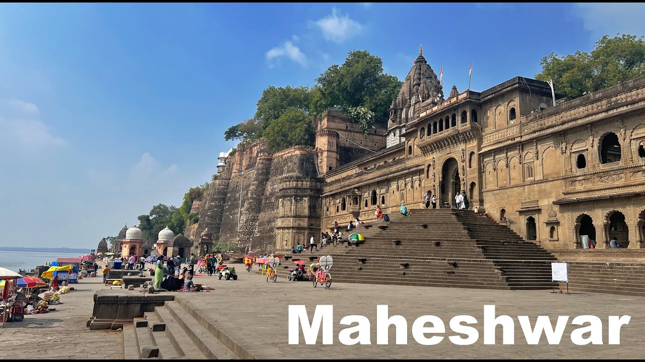 Maheshwar MP | Maheshwar Fort | Maheshwar Ghat | Maheshwari Hand Made Saree | Manish Solanki Vlogs