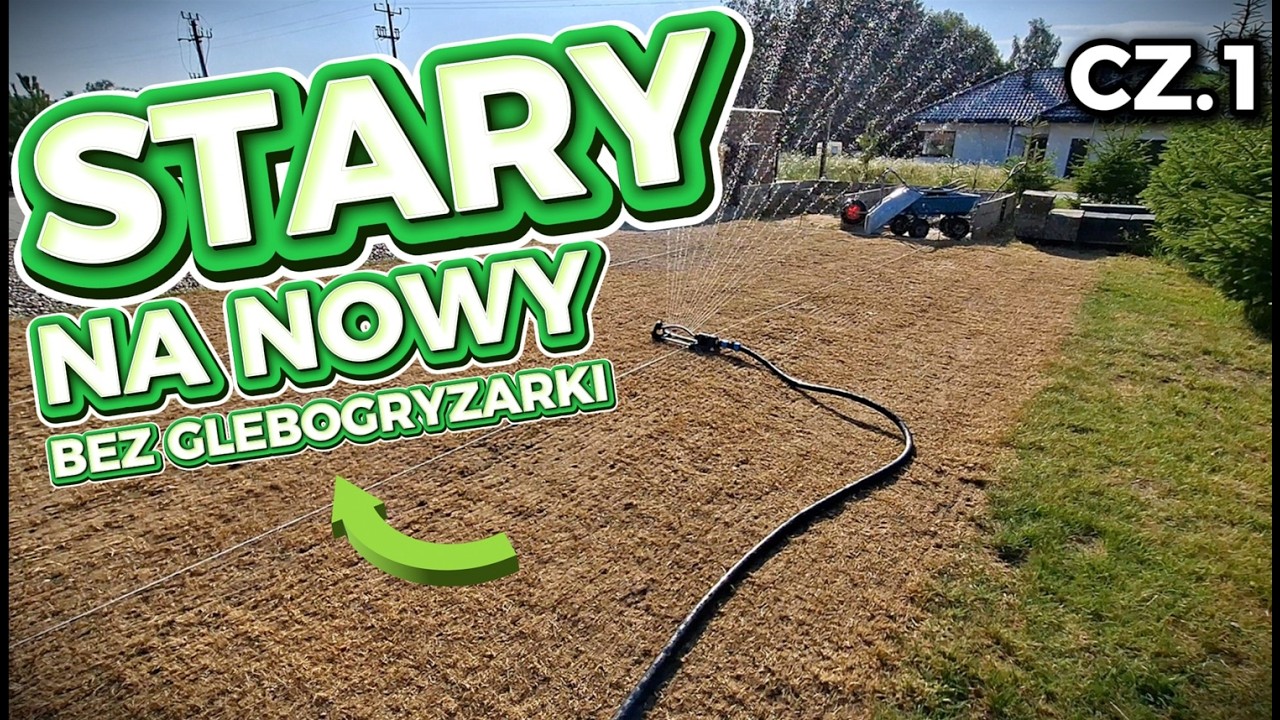 🌱 HOW to start a LAWN FROM SCRATCH using NO-TILL methods? | NEW LAWN - step by step | PT.1