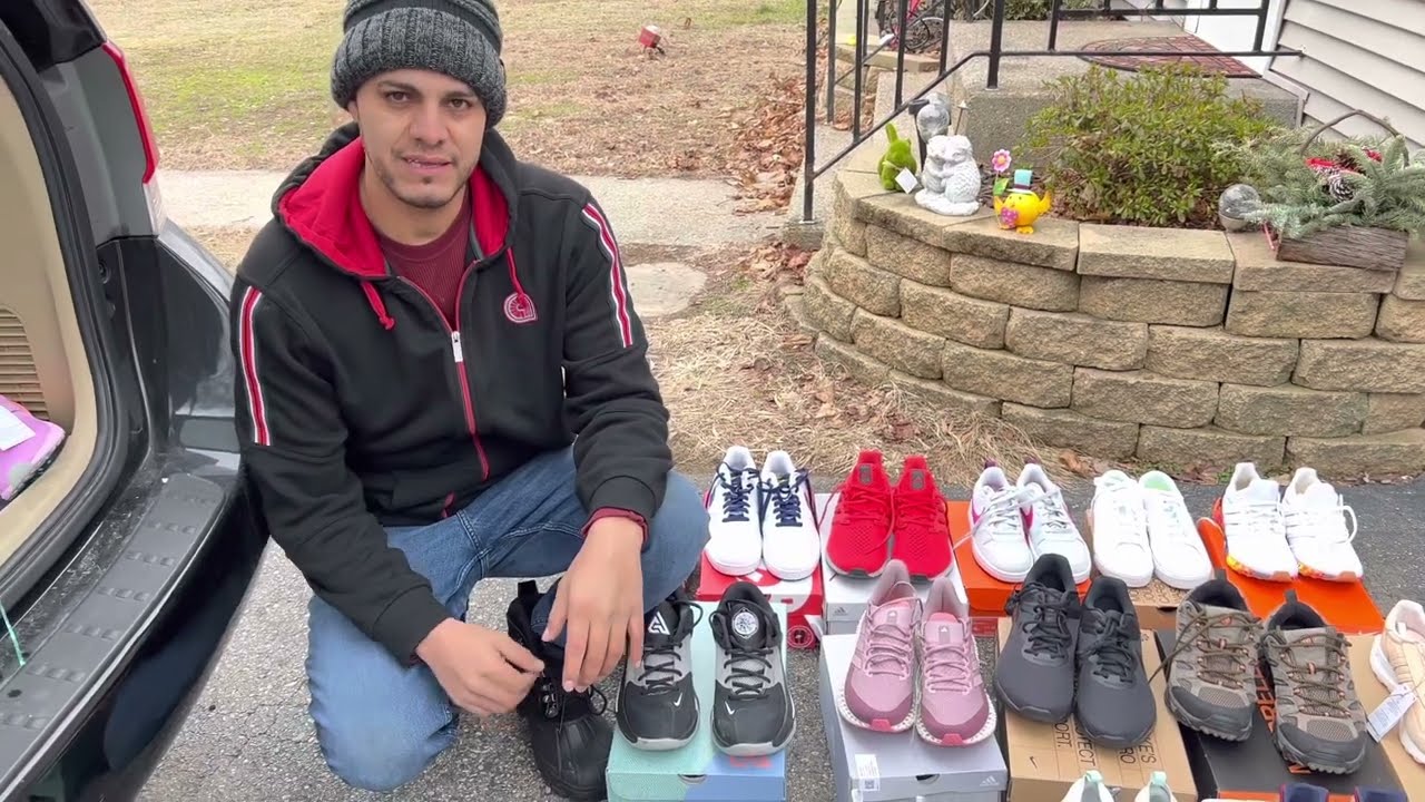 DUMPSTER DIVING♻️TIENDA TIRA ZAPATOS 👟 NIKE Adidas😲MEGA HALLAZGO #loquetiranenusa #dumpsterdiving