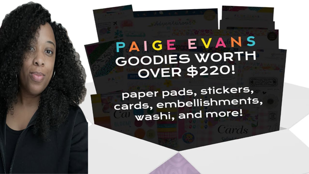 American Crafts Paige Evans Mystery Box Reveal