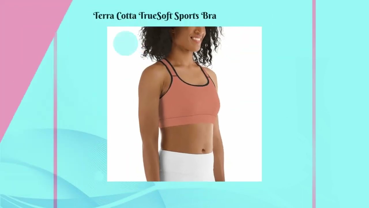 Terra Cotta TrueSoft Sports Bra