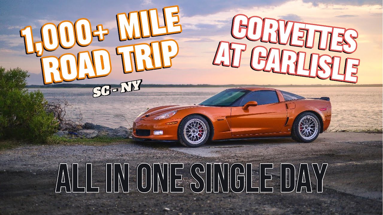 1K Mile HCI Z06 Road Trip + Corvettes at Carlisle!