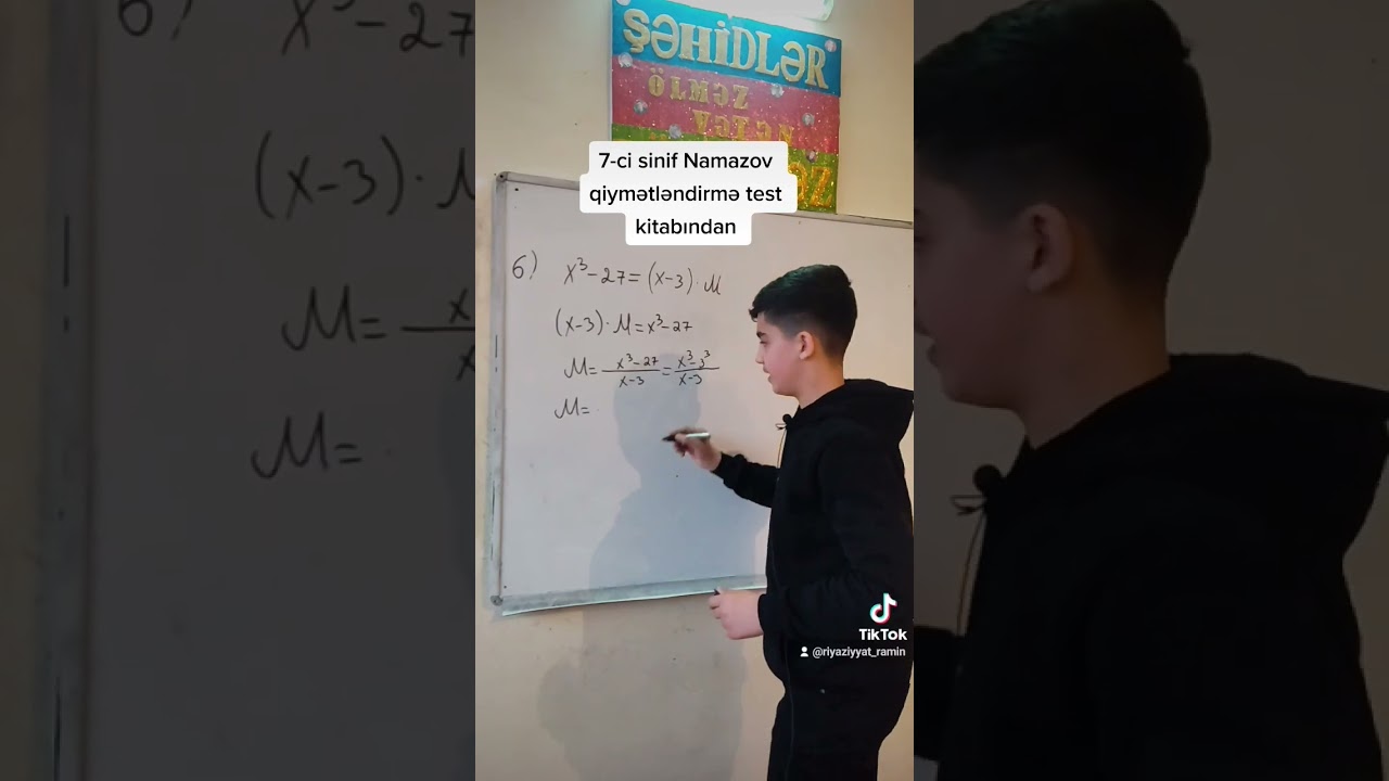 Riyaziyyat 7-ci sinif Namazov #maths #riyaziyyat #matematik #fypシ #təhsil #7sinif #namazov