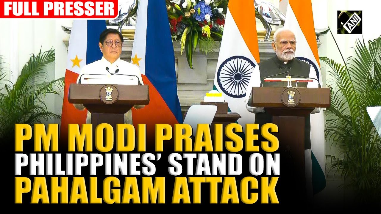 &ldquo;Fight against terrorism...&rdquo; PM Modi praises Philippines&rsquo; stand on Pahalgam terror Attack