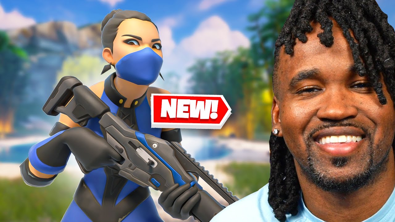 NEW Mortal Kombat Kitana Gameplay In Fortnite