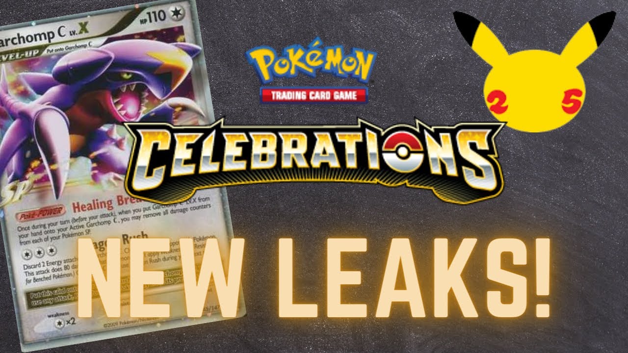 Pok&eacute;mon celebrations new leak