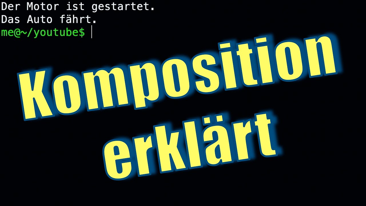 Python Lernen   Komposition einfach erklärt