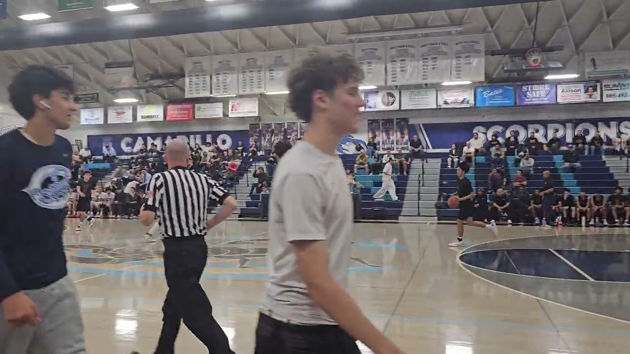 Camarillo VS Simi Valley / High School Basketball Senior Night Game 