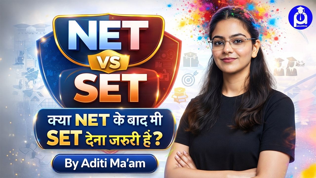 NET vs SET 2026 | Kya NET ke Baad SET Dena Zaroori Hai? | Complete Guidance
