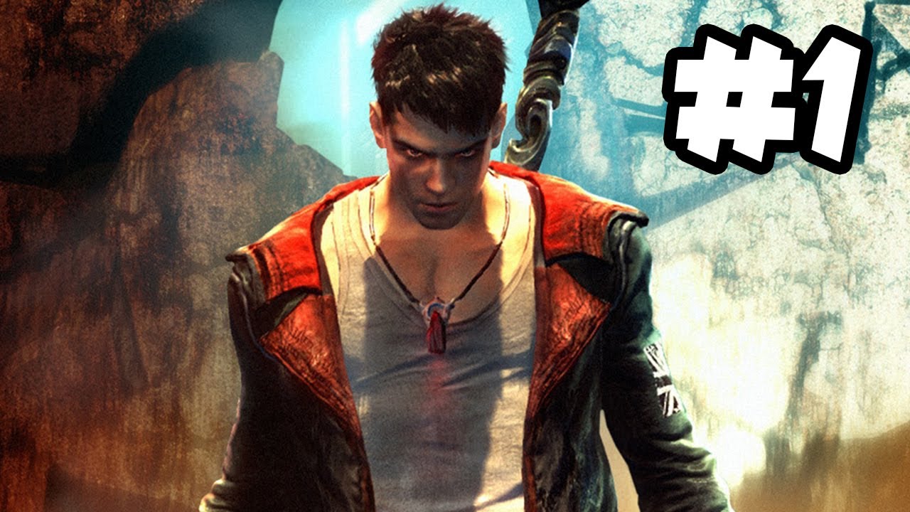 DMC Devil May Cry - Walkthrough Gameplay - Part 1 - NAKED ANGELS, ANGRY DEMONS (Xbox 360/PS3/PC HD)