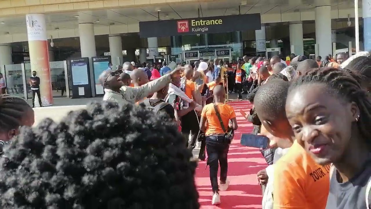 NAMIREMBE PARENTS PRIMARY SCHOOL ARRIVED AT SGR MOMBASA TERMINUS FOR AN EDUCATIONAL TOUR