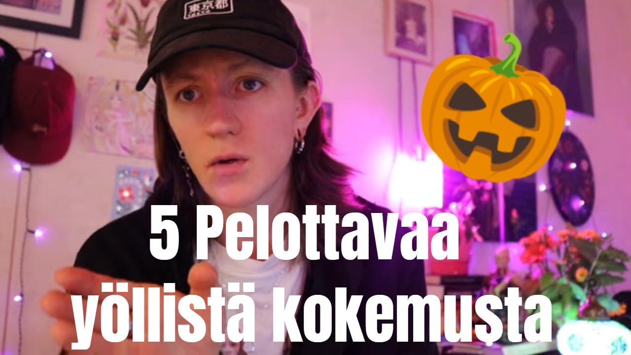 5 Pelottavaa yöllistä kokemusta 🎃
