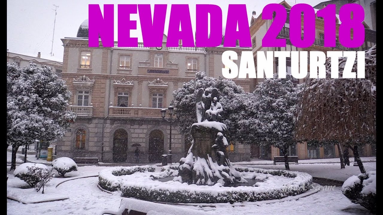 SANTURTZI AFRONTA LA GRAN NEVADA DEL 2018