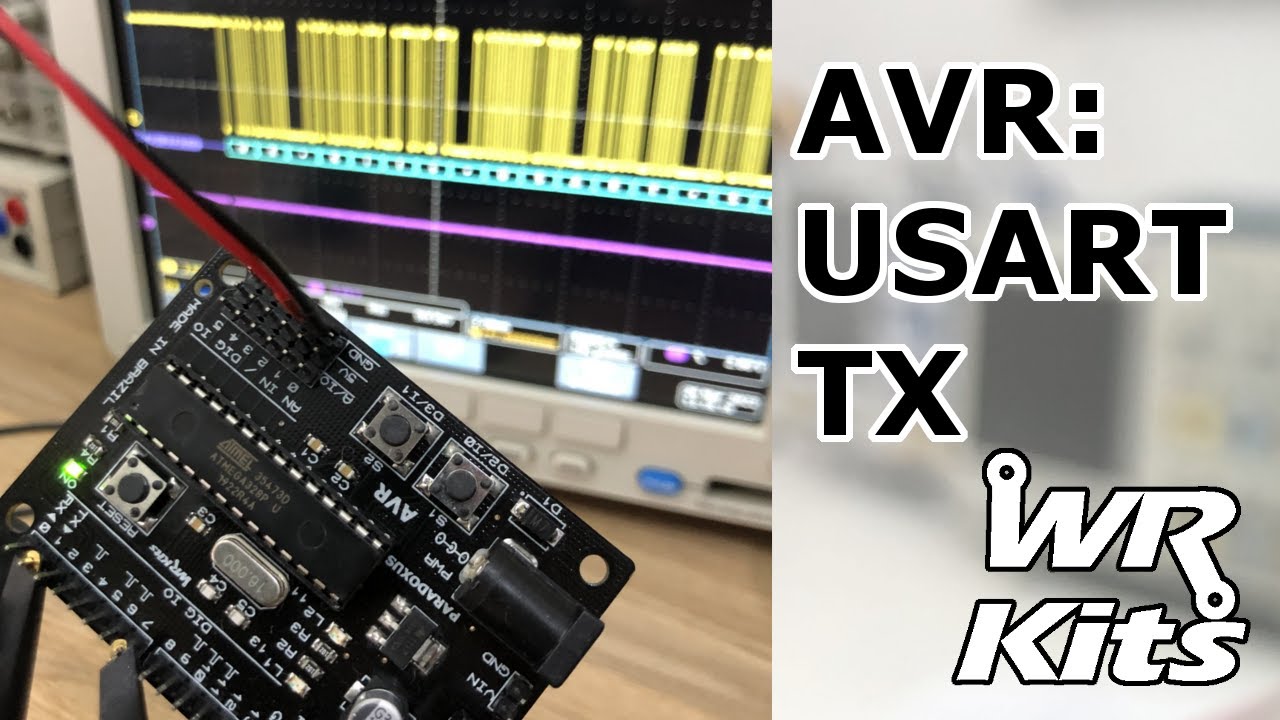 MICROCONTROLADOR AVR :TRANSMISSÃO USART COM REGISTRADORES